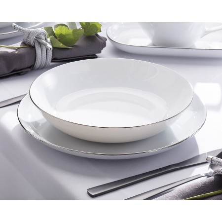 City serwis obiadowy dla 12 osób 44 el. Platynowe B325