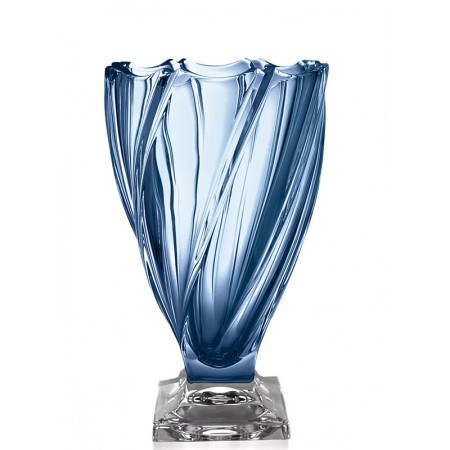 BOHEMIA PONTI BLUE WAZON 330MM