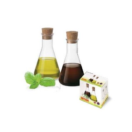SIMAX ZESTAW KARAFEK 0,25 L OLEJ/OCET - 2 SZT